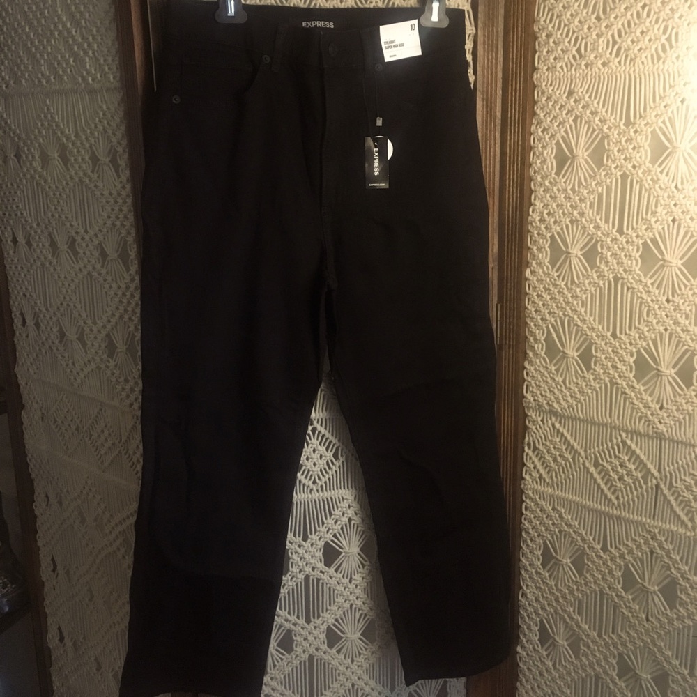 Express Straight Super High Rise Original Jeans